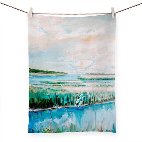 Tea Towels-Serene Marsh
