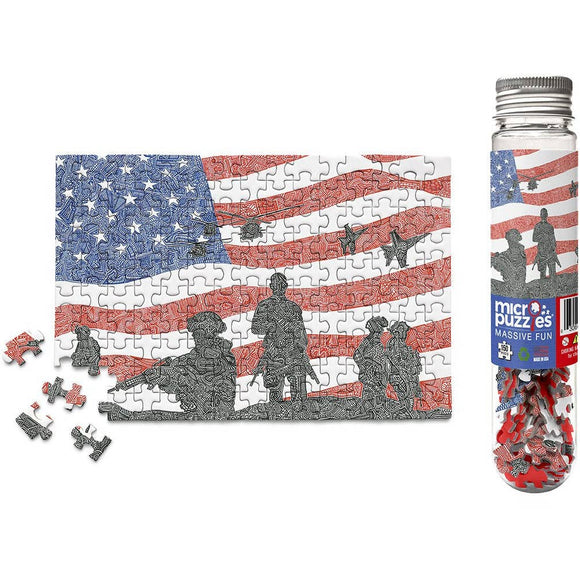 MicroPuzzle-American Heroes