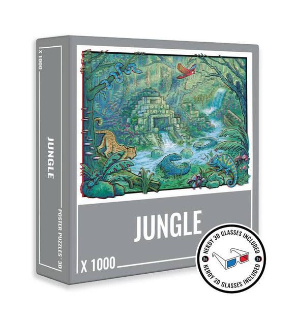 Cloudberries-Jungle 3D-1000 pc