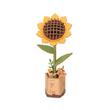 3D Wooden Flower-Sunflower