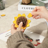 3D Wooden Flower-Sunflower