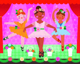 CB-Puzzle Pouch-Two Sided-Ballerina-49 pc