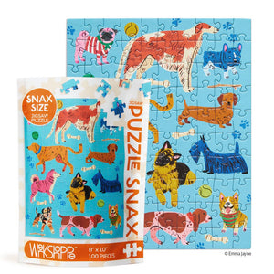 Puzzle Snax-Pooches-100 pc