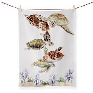 Tea Towels-Turtles