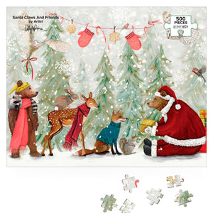 GreenBox-Santa Claws & Friends-500 pc